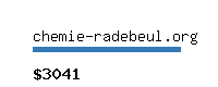 chemie-radebeul.org Website value calculator