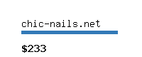 chic-nails.net Website value calculator