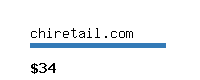 chiretail.com Website value calculator