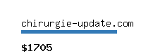 chirurgie-update.com Website value calculator