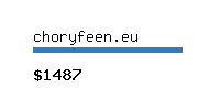 choryfeen.eu Website value calculator