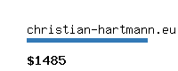 christian-hartmann.eu Website value calculator