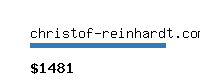 christof-reinhardt.com Website value calculator