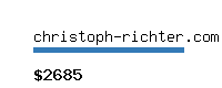 christoph-richter.com Website value calculator