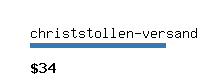 christstollen-versand.com Website value calculator