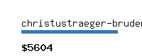 christustraeger-bruderschaft.org Website value calculator