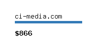 ci-media.com Website value calculator