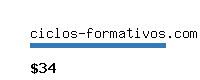 ciclos-formativos.com Website value calculator