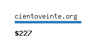 cientoveinte.org Website value calculator