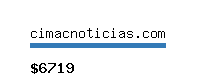 cimacnoticias.com Website value calculator