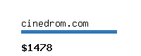 cinedrom.com Website value calculator