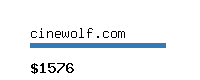 cinewolf.com Website value calculator