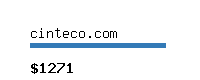 cinteco.com Website value calculator