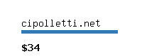 cipolletti.net Website value calculator