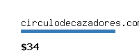 circulodecazadores.com Website value calculator