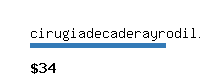 cirugiadecaderayrodilla.com Website value calculator