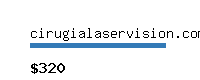 cirugialaservision.com Website value calculator