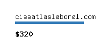 cissatlaslaboral.com Website value calculator