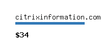 citrixinformation.com Website value calculator