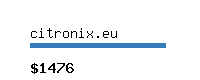 citronix.eu Website value calculator