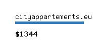 cityappartements.eu Website value calculator