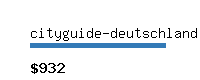 cityguide-deutschland.com Website value calculator