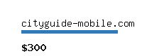 cityguide-mobile.com Website value calculator