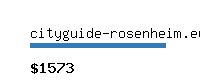 cityguide-rosenheim.eu Website value calculator