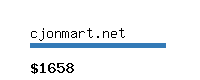 cjonmart.net Website value calculator