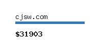 cjsw.com Website value calculator