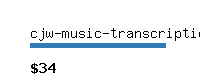 cjw-music-transcriptions.com Website value calculator