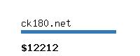 ck180.net Website value calculator