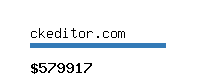 ckeditor.com Website value calculator