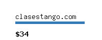 clasestango.com Website value calculator