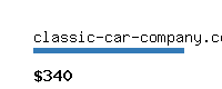 classic-car-company.com Website value calculator