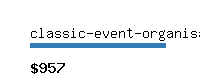 classic-event-organisation.eu Website value calculator