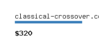 classical-crossover.com Website value calculator