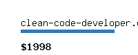 clean-code-developer.com Website value calculator
