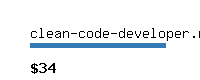 clean-code-developer.net Website value calculator