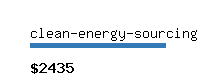 clean-energy-sourcing.eu Website value calculator