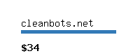 cleanbots.net Website value calculator