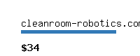 cleanroom-robotics.com Website value calculator