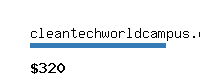 cleantechworldcampus.org Website value calculator