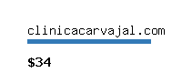 clinicacarvajal.com Website value calculator