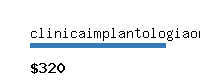 clinicaimplantologiaoral.com Website value calculator
