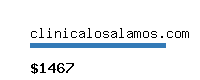clinicalosalamos.com Website value calculator
