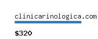 clinicarinologica.com Website value calculator