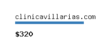 clinicavillarias.com Website value calculator