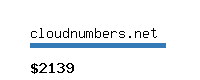 cloudnumbers.net Website value calculator