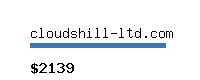 cloudshill-ltd.com Website value calculator